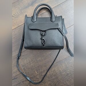 NWT Rebecca Minkoff Leather Megan Mini Tote Crossbody Bag Purse